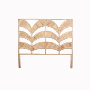 Cabecero de Ratán para Dormitorio, Cabecero de Cama de Ratán Hecho a Mano, Diseño de Onda de Ratán, Cabecero de Cama, Venta al por Mayor, Más Vendido - Product Image 1