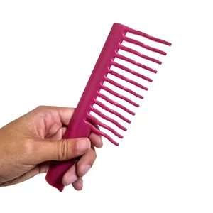 Top Quality Wave Width Teeth Comb Detangle Hair Effortlessly Wet or Dry For Smooth Finish In the Shower or After