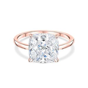 925 Sterling Silver 18K <b>Gold</b> Plated Oval <b>Cubic</b> <b>Zirconia</b> <b>Ring</b> Elegant Women Fashion Jewelry for Bridal Wedding Daily Wear <b>Ring</b> - Product Image 3
