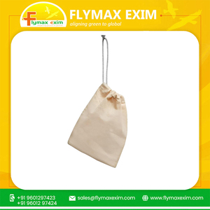 Sac à cordon en coton biologique, sac à cordon bon marché, meilleure qualité, 100% coton pur, sacs cadeaux pour les fonctions de mariage à vendre - Product Image 4