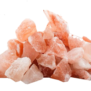 2025 calidad superior tamaño grande rosa claro sal del Himalaya terrones al por mayor sal pura artesanía natural hecha a mano - Product Image 1