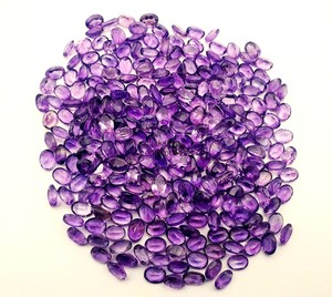 3x5mm Améthyste Naturelle Coupe Ovale Facettes Pierres Précieuses pour la Fabrication de Bijoux Améthyste Violette au Prix d'Usine Vente en Gros - Product Image 3