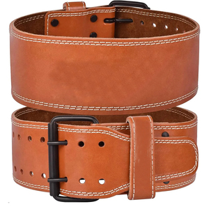 Cinturón de elevación de potencia de piel de vaca transpirable de diseño único-Protección profesional Tamaños personalizados duraderos y de alta calidad - Product Image 6