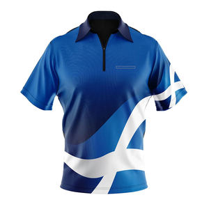 Meilleure vente Dart Jersey Sublimation imprimé manches courtes 100% polyester matériel OEM Service impression de logo personnalisé - Product Image 1