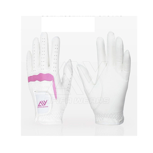 Gants de golf pour hommes et femmes, légers, coupe-vent, fabriqués au Pakistan, personnalisables, paume en cuir souple, logo personnalisé - Product Image 1