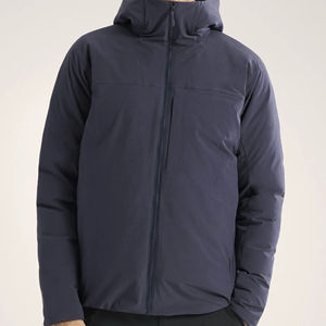 Veste d'hiver de luxe essentielle, chaude et légère pour hommes Veste matelassée à fermeture éclair isolante entièrement personnalisée avec logo personnalisé - Product Image 1