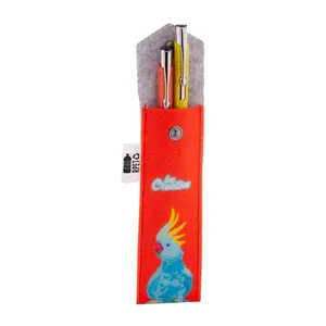 Astuccio Ecologico in RPET con Portapenne in CreaFelt - Product Image 4