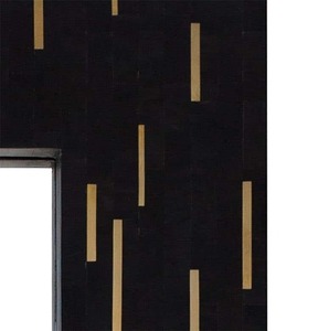 กรอบกระจก MDF ตกแต่งผนังดีไซน์ทันสมัยทำด้วยมือพร้อมแตรธรรมชาติแบบฝังช่างฝีมือสำหรับบ้านห้องนอนหรือห้องนั่งเล่น - Product Image 6