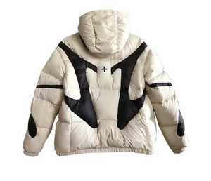 Doudoune pour hommes personnalisée épaisse et réfléchissante Doudoune pour homme Veste légère à capuche brillante pour homme - Product Image 2