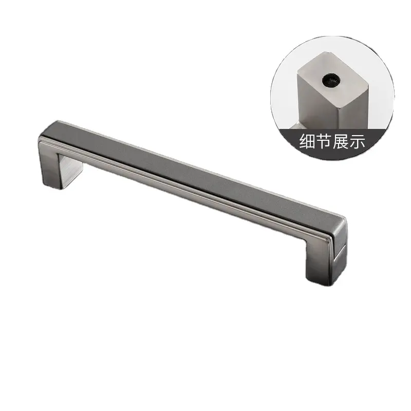 Customized metal decorative furniture cabinet cupboard drawer concealed invisible door handles
