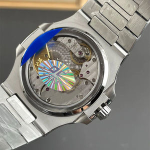 Montre mécanique de luxe 41 mm en or rose, qualité supérieure, étanche, mouvement PPF Factory 5712 240, multifonction, phase de lune - Product Image 3