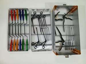 Ensemble d'instruments de chirurgie de la colonne vertébrale lombaire postérieure mini-invasive Kit de chirurgie orthopédique de haute qualité - Product Image 2