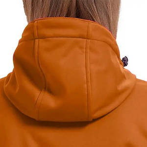 Soft Shell Jacket Windproof Insulated Fashionable Thickened Full Zip Soft Shell Jacket With Hood Breathable Quilted <b>Winter</b> - Product Image 6