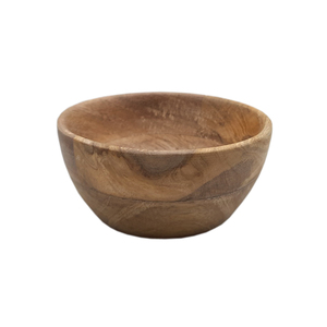<b>Tabletop</b> Kitchenware Premium Decorative Wooden Round Shape Fruit Bowl for Salad Bowl Home & Hotels Food Serving Bowls - Product Image 1