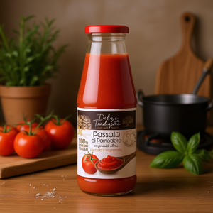 Puré de Tomate Tradicional Delights LA RUSSOLILLO SRL 680g X 12 Unidades Sabor Natural Sin Ácido Cítrico en Botella - Product Image 3