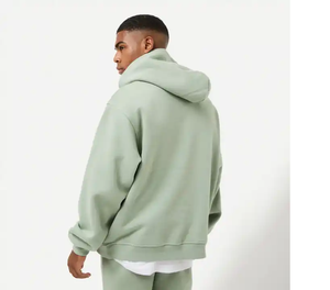 Sweat-shirt en coton unisexe avec logo personnalisé, sweat-shirt à capuche écologique avec impression numérique pour l'hiver pour hommes vente en gros OEM - Product Image 3