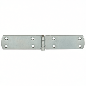 VORMANN French <b>Box</b> Hinge 35mm Height 200mm Width 2.0mm Thickness Steel <b>Blue</b> Zinc-Plated Pack Size 10 for Cabinet Organizers - Product Image 3