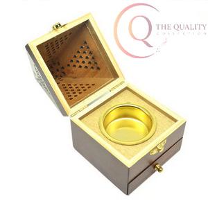 Quemador de Incienso de Madera Artesanal con Bandeja Larga para una Combustión Limpia, Natural y Duradera, Decoración para el Hogar - Product Image 5