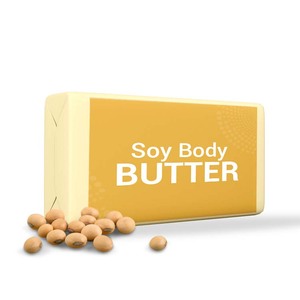 Beurre de soja apaisant pour le corps en gros: Vente en gros de beurre corporel de soja hydratant et éclaircissant pour les vergetures au prix de gros - Product Image 2