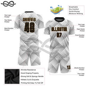 Personalizado de alta calidad sublimado uniforme de fútbol servicio OEM gran oferta sublimación uniforme de fútbol Francia, camisetas de fútbol - Product Image 3