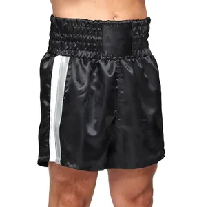 Celana tinju buatan khusus untuk pria dan wanita Muay Thai celana pendek latihan berkelahi grosir terbaik Produsen pemasok Moq rendah.