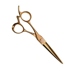 Tijeras de peluquero con mango de acero inoxidable para salón profesional, hoja de acero inoxidable para suministros de salón de belleza - Product Image 4