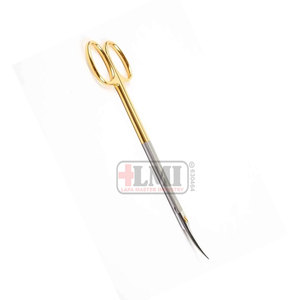 Tijeras Quirúrgicas Curvas Kelly de Acero Inoxidable Profesional, Instrumentos Quirúrgicos Manuales Reutilizables de Alta Calidad con Agarre Práctico - Product Image 3
