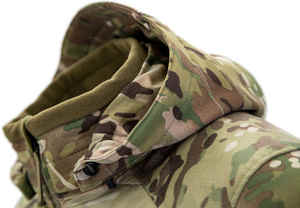 Veste de chasse unisexe imperméable en toile à col montant et fermeture éclair, teinte unie, confortable, au meilleur prix - Product Image 5