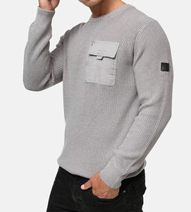 Personnalisé hommes sweats Offre Spéciale meilleure qualité nouveau style hommes sueur bloc de couleur hiver chemise 100% polaire personnalisé sweat - Product Image 2