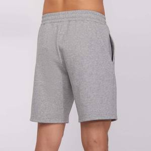 Short basique personnalisé pour hommes 2025 tissu respirant pour les jeunes 100% coton couleur unie lâche décontracté vêtements pour hommes Jogging Shorts - Product Image 4