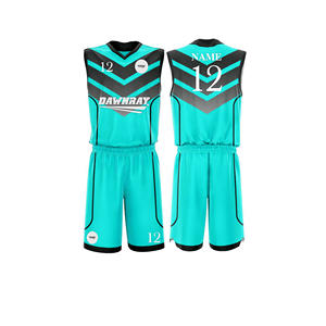 Conjunto de uniforme de equipo de baloncesto Elite, camiseta y pantalones cortos de poliéster transpirables de secado rápido, ropa deportiva para hombres, mujeres y jóvenes - Product Image 2