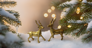 Elegante escultura de ciervo dorado de lujo, decoración abstracta de Metal para el hogar, soporte de Feng Shui inspirado en la naturaleza, adorno de latón hecho a mano moderno - Product Image 4