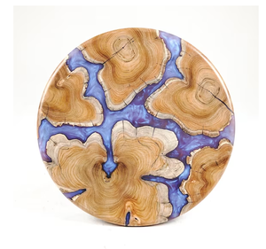Best Design Wood & Resin <b>Lazy</b> <b>Susan</b> Custom Design <b>Lazy</b> <b>Susan</b> Resin Tray Round Best Round Shape and at Best Price - Product Image 5