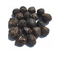 Cristaux de guérison Reiki en grenat indien et agate bruns naturels bruts non polis pour la décoration intérieure