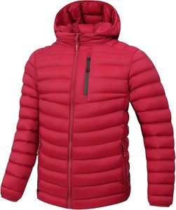 Nouvel arrivage de blouson bombardier d'hiver pour hommes veste Streetwear à fermeture éclair et col montant logo imperméable à l'avant - Product Image 6