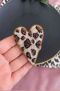 Broche en coton perlé en forme de tranche de citron faite à la main, perles, strass, broche de fruits tendance pour vêtements, sacs, accessoires G - Product Image 2