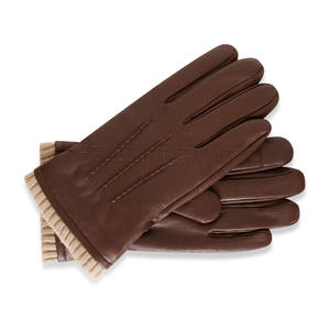 2024 gants en cuir léger de haute qualité pour hommes nouvelle mode Style uni pour vêtements décontractés pour l'hiver - Product Image 2