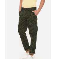 Pantalon cargo camouflage pour homme, taille mi-haute, en coton, infroissable, respirant, longueur genou, style workwear avec poches, pantalon utilitaire