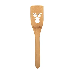 Sandtrask Cuillères en bambou écologiques, vaisselle et décorations pour tables de fête - Product Image 1