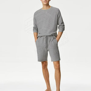 Short de course décontracté pour hommes Short en coton polaire décontracté avec poches Jogger Short de sport d'entraînement pour hommes - Product Image 2