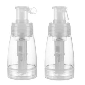 Flacon pulvérisateur rechargeable portable transparent pour cosmétiques de voyage, poudre libre, haute qualité, fournisseur en gros - Product Image 2