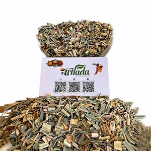 Hierba Limón Seca Egipcia de Primera Calidad (Cymbopogon Citratus) 100% Pura, Hojas Cortadas, 24 Meses de Duración, Té de Hierbas - Product Image 1