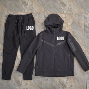 UNISEX Sporty Two-Piece Jogging Tracksuit Custom Logo <b>Purple</b> <b>Men's</b> Casual Sportswear for Winter <b>Men's</b> <b>Suits</b> - Product Image 5