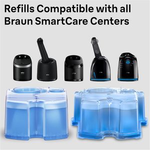 Braun Clean & Renew Refill Cartridges CCR, Replacement <b>Shaver</b> Cleaner Liquid Solution for Clean&Charge System, Pack of 4 - Product Image 4