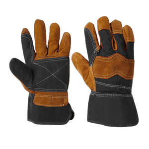 Top marque vache en peau de mouton cuir gants de sécurité 100% haute qualité Construction Protection des mains Anti-chimique respirant - Product Image 6