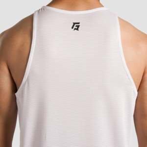 เสื้อกล้ามพาวเวอร์สำหรับผู้ชาย GAI สีขาว - Product Image 6