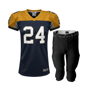 Maillot de football américain professionnel pour adultes, série Match, performance, 235GSM, polyester respirant, vêtements de sport - Product Image 1