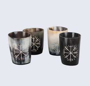 Vaso de Cuerno Artesanal, Diseño Rústico Elegante, para Uso Diario, Cristal de Cuerno de Alta Calidad por AALIYAN IMPEX - Product Image 3