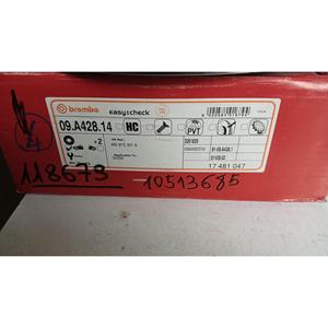 Paire de disques de frein avant VOLKSWAGEN Passat Berline 2ème Série (96>00) 09.A428.14 Essence - - Product Image 3