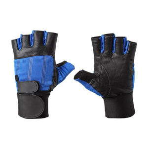 Gants de musculation en néoprène demi-doigts de haute qualité, sangle de poignet réglable pour la salle de sport, utilisation en extérieur, design personnalisé, prix de gros - Product Image 1